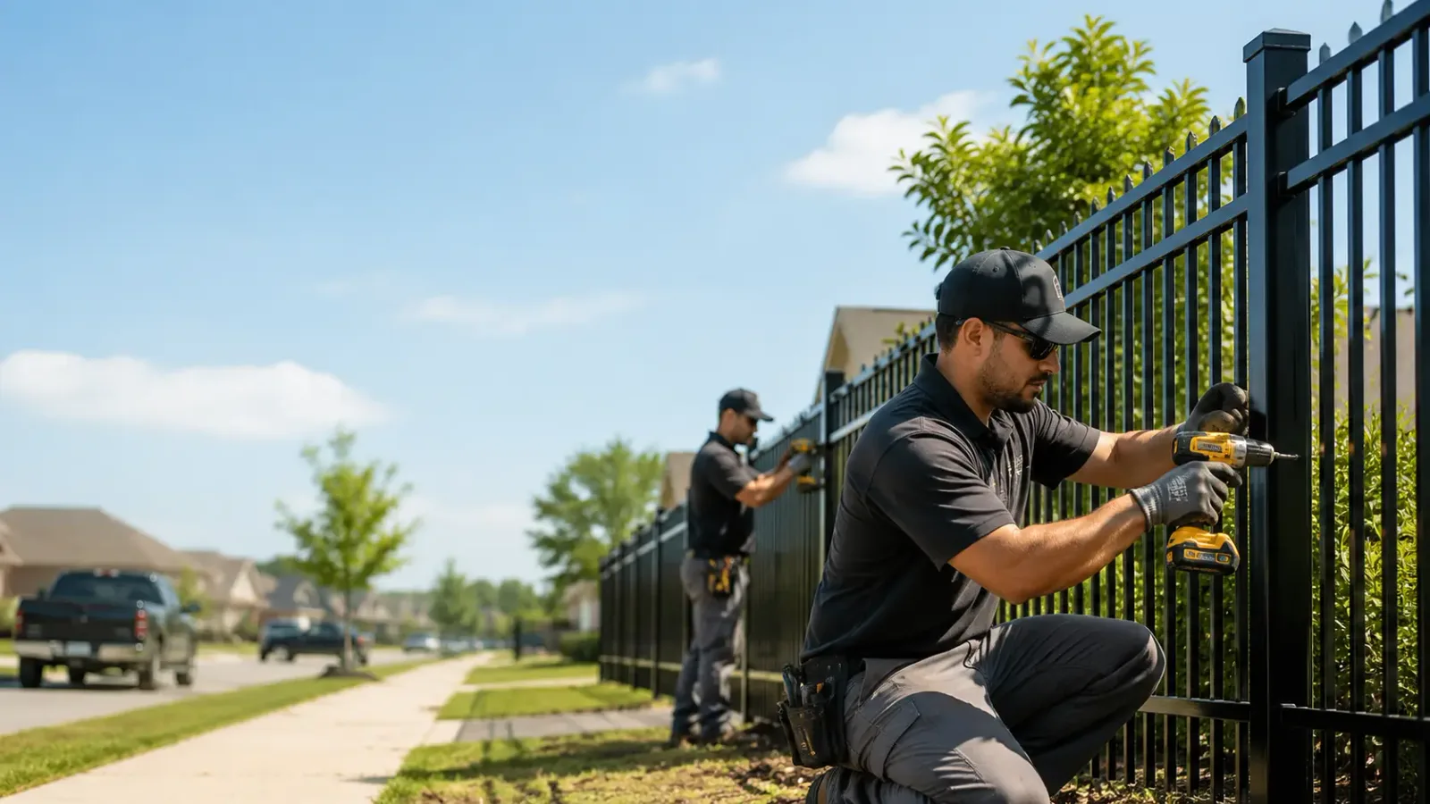 Metal Fence Installation in Carson, MS